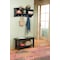 Alaterre Furniture Shaker Cottage Storage Coat Hook with Bench Set, Charcoal Gray ASCA0304BL - alternate 2